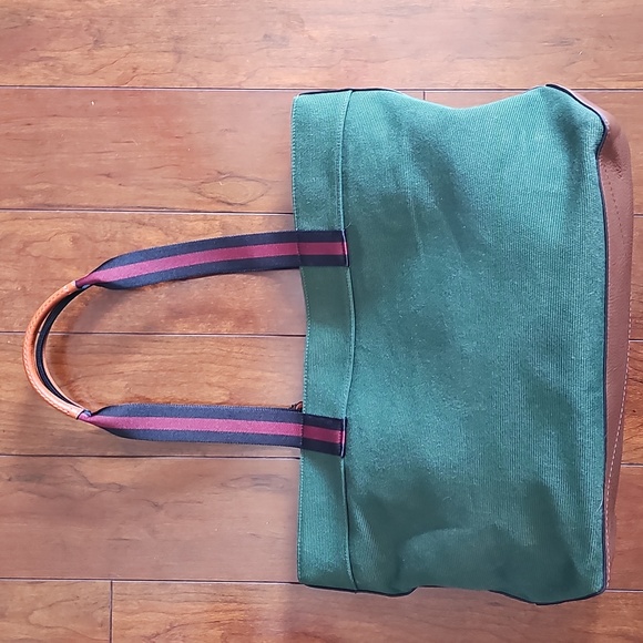 Coach Tote Bag 38 in Colorblock - Green - Picture 2 of 12